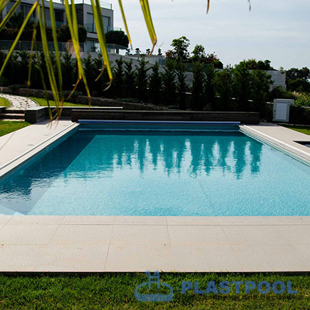 Пленка для бассейна Haogenplast Ogenflex L.Grey 9135 (светло-серый) 1,65х25м