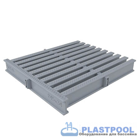 Угловой сегмент 245x34мм, цвет серый