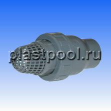 Обратный клапан с фильтром грубой очистки д.50 