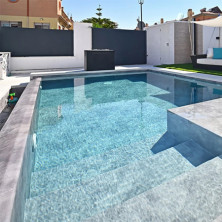 Лайнер ПВХ Renolit Alkorplan Vogue, 1,65х25 м, цвет Urban (асфальт)