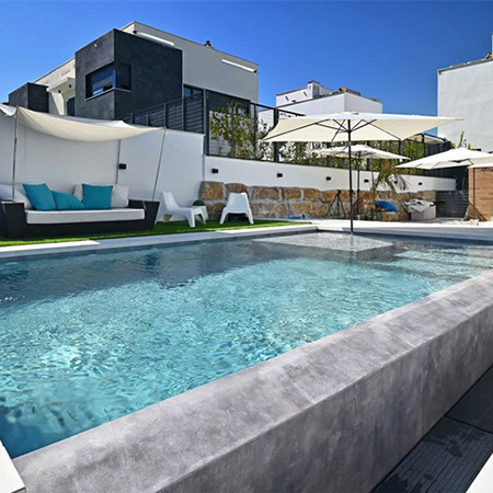 Лайнер ПВХ Renolit Alkorplan Vogue, 1,65х25 м, цвет Urban (асфальт)