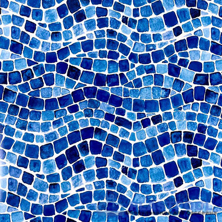 Пленка для бассейна Aquaviva Danube (мозаика неровная) 1,65/2,05х25,2м