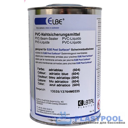 Герметик ПВХ (уплотнитель швов) Elbtal Plastics Andriatic Blue (синий) 
