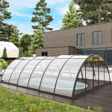 Павильон для бассейна Standart H 10,6м*3,5м*1,60м Канальный поликарбонат