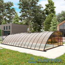 Раздвижной павильон для бассейна Avangard 6,36М*5М*1,96М 