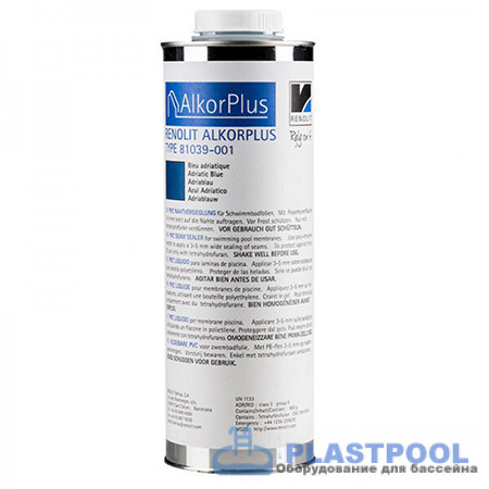 Герметик ПВХ (уплотнитель швов) Alkorplus Adria Blue (синий)