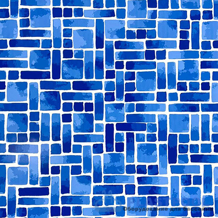 Пленка для бассейна Aquaviva Blocks (синие блоки ) 1,65/2,05х25,2м