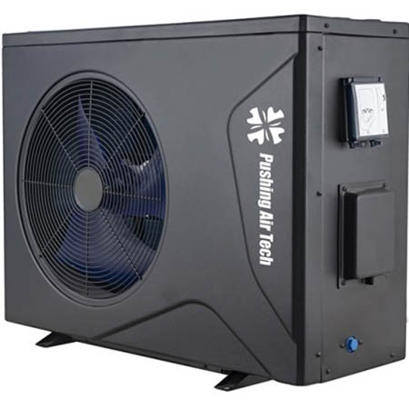 Тепловой инверторный насос для бассейнов EVI Turbo Inverter Pushing Air Tech (29 кВт 220 В) 