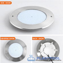 Прожектор встраиваемый из нерж. стали (25Вт/12В) LED RGB с пультом Tadpole JKD-YC260-SP
