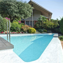 Лайнер ПВХ Renolit Alkorplan Touch, 1,65х25 м, цвет Vanity (белый мрамор)