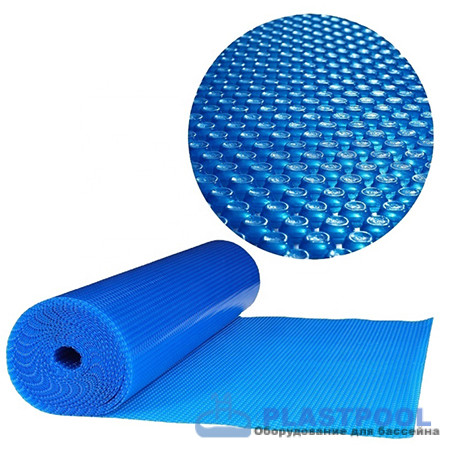 Покрывало плавающее в рулоне (6х50м) b 15мм голубое 500мкм Mayer Schwimmbad (п.м)