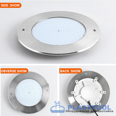 Прожектор  встраиваемый из нерж. стали (35Вт/12В) LED RGB с пультом Tadpole JKD-YC290-SP