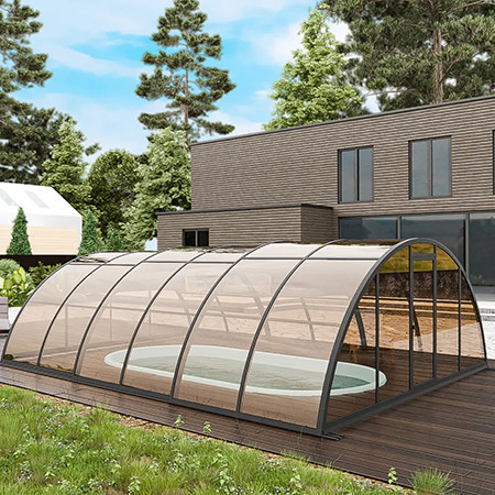 Павильон для бассейна Standart H 8,48м*4м*1,70м 