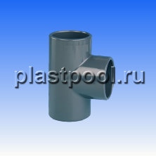 Тройник 90 градусов д.50-1/2" 