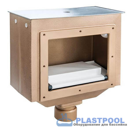 Скиммер Hugo Lahme 160мм из бронзы 2" ВР без декор. рамки 