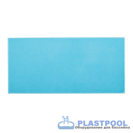 Плитка керамическая Aquaviva голубая, 240х115х9 мм