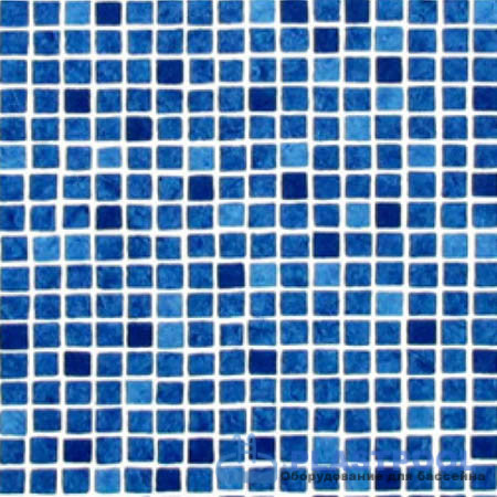 Пленка для бассейна SUPRA blue mosaic 1123/01 Elbtal Plastics (мозаика синяя) 1,65х25м